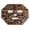 Tiger's Eye, variant on MATROOY Natural Crystal Rose Quartz Face Mask Healing Stone Cold Jade Face Mask Handmade-Clear Quartz