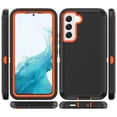 thumbnail image 7 of Xhy Samsung Galaxy S22 Plus Case Heavy Duty Hard Shockproof Armor Protector phone Case Cover with Belt Clip Holster (Black+Orange), 7 of 7