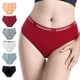 thumbnail image 2 of Ropa interior de mujer de talla grande de algodón de cintura alta, calzoncillos de mujer de talla grande, ropa interior de verano para mujer, 2 of 6