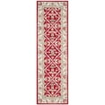 thumbnail image 5 of SAFAVIEH Easy Care EZC717A Red / Ivory Rug, 5 of 9