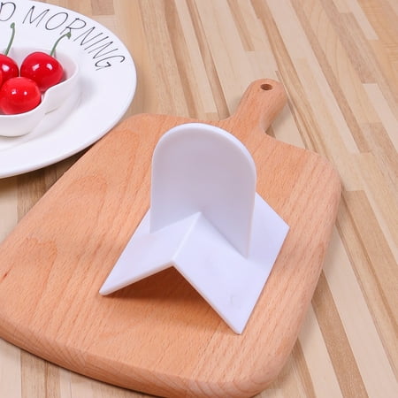 

jiaroswwei Cake Scraper Reusable Easy Operation Plastic Reusable DIY Fondant Polisher Paddle for Kitchen