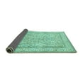 thumbnail image 2 of Ahgly Company Indoor Rectangle Persian Turquoise Blue Traditional Area Rugs, 3' x 5', 2 of 4