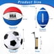 thumbnail image 2 of Set de pelotas deportivas Sratte Soccer Basketball con bomba, 2 of 7