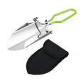 thumbnail image 3 of koolsoo Folding Gardening Trowel, Small Hand Spade Home Camping Spade Mini Spade for Agricultural Transplanting Backyard Yard Soil Green with Bag, 3 of 8