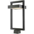 thumbnail image 2 of 1 Light Outdoor Post Mounted Fixture - 566PHBS-536P-BK-LED, 2 of 2