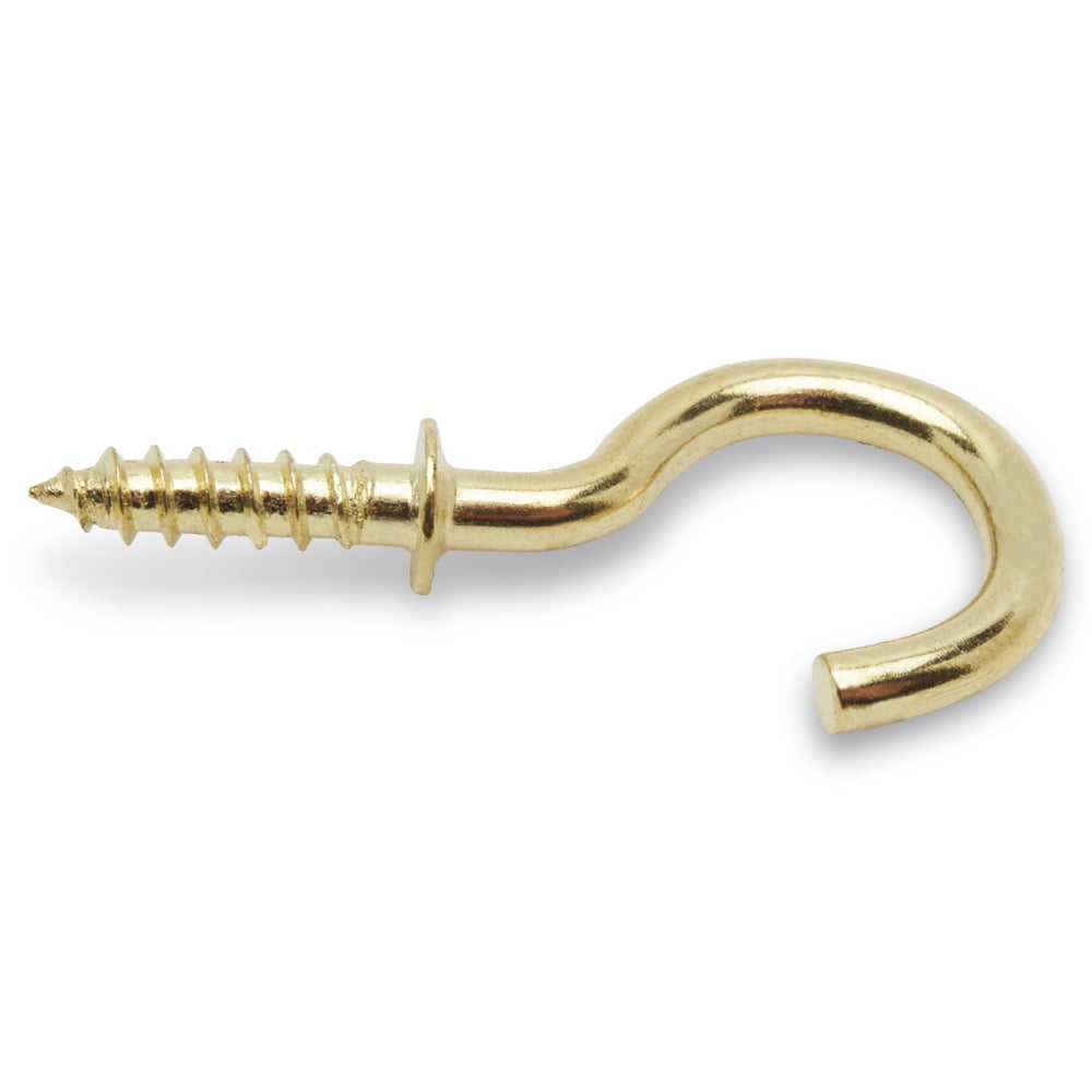 Cup Hooks Screw in 3/4 inch, Pack of 250 Mini Screw in Hooks for Hanging, by Woodpeckers