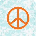 thumbnail image 4 of Inktastic Funky Orange Peace Sign Boys or Girls Toddler T-Shirt, 4 of 5