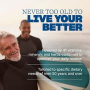 Swisse Mens Multivitamin for Men 50 & Over, Supports Overall Wellbeing, 60 Tablets