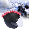 thumbnail image 2 of Rosa Caucho Casco Peluca Calcomanías Pegatina Accesorio para Motocicleta Unique Bargains Pegatina Casco, 2 of 8