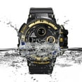thumbnail image 2 of Kyusrd Watches Clearance!Water Digital Sports Diving Watch With Alarm And Stopwatch Functions, Support Time Display, Timer Count Down, Gold, 2 of 3