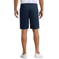 thumbnail image 3 of INSPIRAR CHIC Pantalones Cortos Formales de Botón Clásico para Hombre de Color Sólido con Cremallera 38 Azul Oscuro, 3 of 6