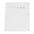thumbnail image 3 of Placa De Cubierta Trasera De Guitarra Eléctrica, Gran Protección A Prueba De Desgaste PVC 2 Uds Placa Trasera De Golpeador De Guitarra Para Reemplazo ANGGREK Blanco, 3 of 8