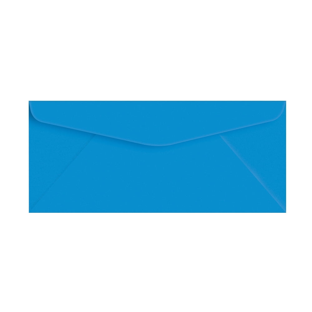 9.5 x 4.125 Standard Flap 100 Cobalt Blue #10 Envelopes 