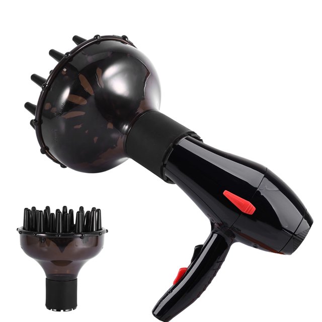 ANGGREK Hair Diffuser For Curly Hair Professional Hair Dryer Universal Diffuser Attachment For Wavy Natural Thick Hair Salon Tool