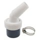 thumbnail image 5 of Adaptador de vías para conector de desagüe, accesorios de baño portátiles a prueba de fugas con abrazaderas para mangueras de lavadoras. Cabezal único, 5 of 8