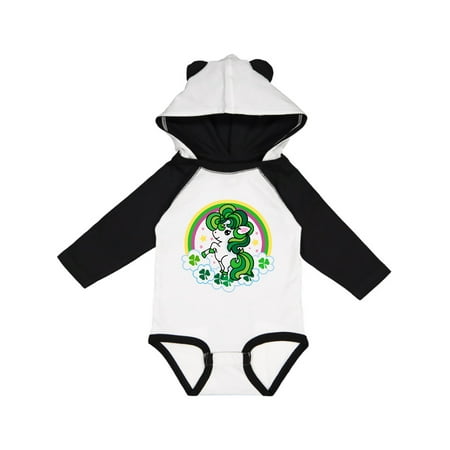 

Inktastic Unicorn St Patricks Day Irish Outfit Gift Baby Girl Long Sleeve Bodysuit