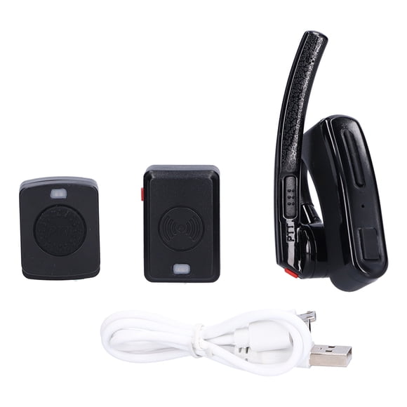 Auriculares inalámbricos con Bluetooth y dos tapones para los oídos para Motorola HYT