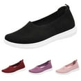 thumbnail image 5 of Oyedens Women's Loafers Flats Walking Shoes Comfortable Office Work Nursing Slip on Driving Shoes, 5 of 6