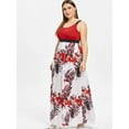 thumbnail image 2 of Floral Print Plus Size Maxi Dress, 2 of 5