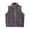 Grey, variant on Baberdicy Puffer Vest Women's Large Autumn/Winter Casual Loose Sleeveless Standing Collar Warm Coral Velvet Vest Coat Sweater Vest Grey