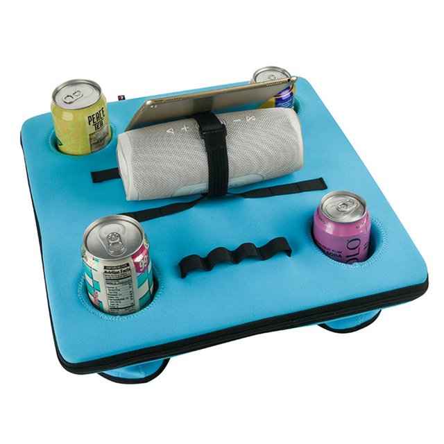 Para Bebidas, Portavasos Flotante Con 4 Agujeros, Altavoz Para Teléfono Móvil, Soporte Flotante, Suministro De Playa Monstrate HA043450-02