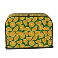 thumbnail image 2 of Yiaed Orange Lemon Print Two Slice Bread Machine Cover, Universal Size Kitchen Appliance Cover for Bread Machine,Bread Machine Cover, 2 of 7