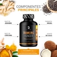 thumbnail image 3 of Aceite de Coco Turmeric + Ginger B Life 90 cápsulas, 3 of 6
