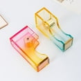thumbnail image 4 of Acrylic Tape Dispenser Transparent Tape Dispenser Clear Acrylic Desk Dispenser Kit Modern Accessory For The Stylish Desk At Home School, 4 of 9