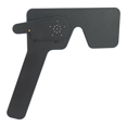thumbnail image 2 of 6X Professional Ophthalmic Lorgnette 17 Pinhole Black Plastic Vision Test Eye Occluder, 2 of 8