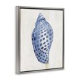 thumbnail image 2 of Stupell Industries Coastal Spotted Blue Cowrie Shell Gray Floating Frame Canvas Art, 17 x 21, by Susan Arnot, 2 of 7