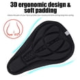 thumbnail image 3 of Housse de selle ultralégère et respirante pour vélo de route et de montagne 3D (noire), 3 of 4