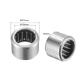 thumbnail image 2 of Uxcell HK1516 Needle Roller Bearings 15mm Bore 21mm OD 16mm Width Chrome Steel Open End Bearing 2pcs, 2 of 5