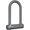 Gray, variant on General Bike Lock - 17mm Shackle Heavy Duty Anti Theft Bike U Lock with 2 Keys - Bicycle U-Locks with Sturdy Mounting Bracket for Road, Mountain, Electric & Folding Bike, Size 7.76''x5.02''