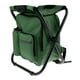 thumbnail image 1 of Pesca Plegable Para Acampar De Silla Silla Taburete Con Una Bolsa De Aire Acondicionado Aislada Para Al Senderismo Playa verde, 1 of 8