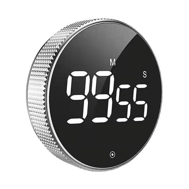 Temporizadores digitales de cocina, temporizadores visuales Pantalla LED grande Temporizador de cuenta atrás magnético