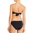 thumbnail image 2 of Tommy Bahama Womens Pearl Bandeau Beachwear Swim Top Separates Black S, 2 of 2