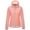 Pink, variant on Unisex Lightweight Outdoor Windbreaker Hooded Jacket Long Sleeve Coat for Women Rain Windproof Top