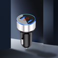 thumbnail image 2 of Affichage Numérique LED Chargeur Rapide pour Voiture USB 15W Chargeur Rond pour Téléphone Intelligent, 2 of 2