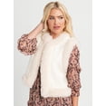 thumbnail image 2 of Jessica Simpson Women's Patchwork Faux Fur Vest, Sizes XS-XXL, 2 of 7