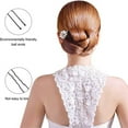 thumbnail image 3 of AMERTEER Épingles à Cheveux en Forme de U, Épingles à Chignon, Pinces à Cheveux, Pinces à Cheveux pour Femmes, 50 Pcs Idéal pour Tous Types de Cheveux Argent, 3 of 5
