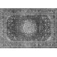 thumbnail image 1 of Ahgly Company Indoor Rectangle Medallion Gray Traditional Area Rugs, 4' x 6', 1 of 1