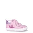 thumbnail image 4 of Wonder Nation Toddler Girl Star Icon Patched High Top Sneaker, 4 of 5
