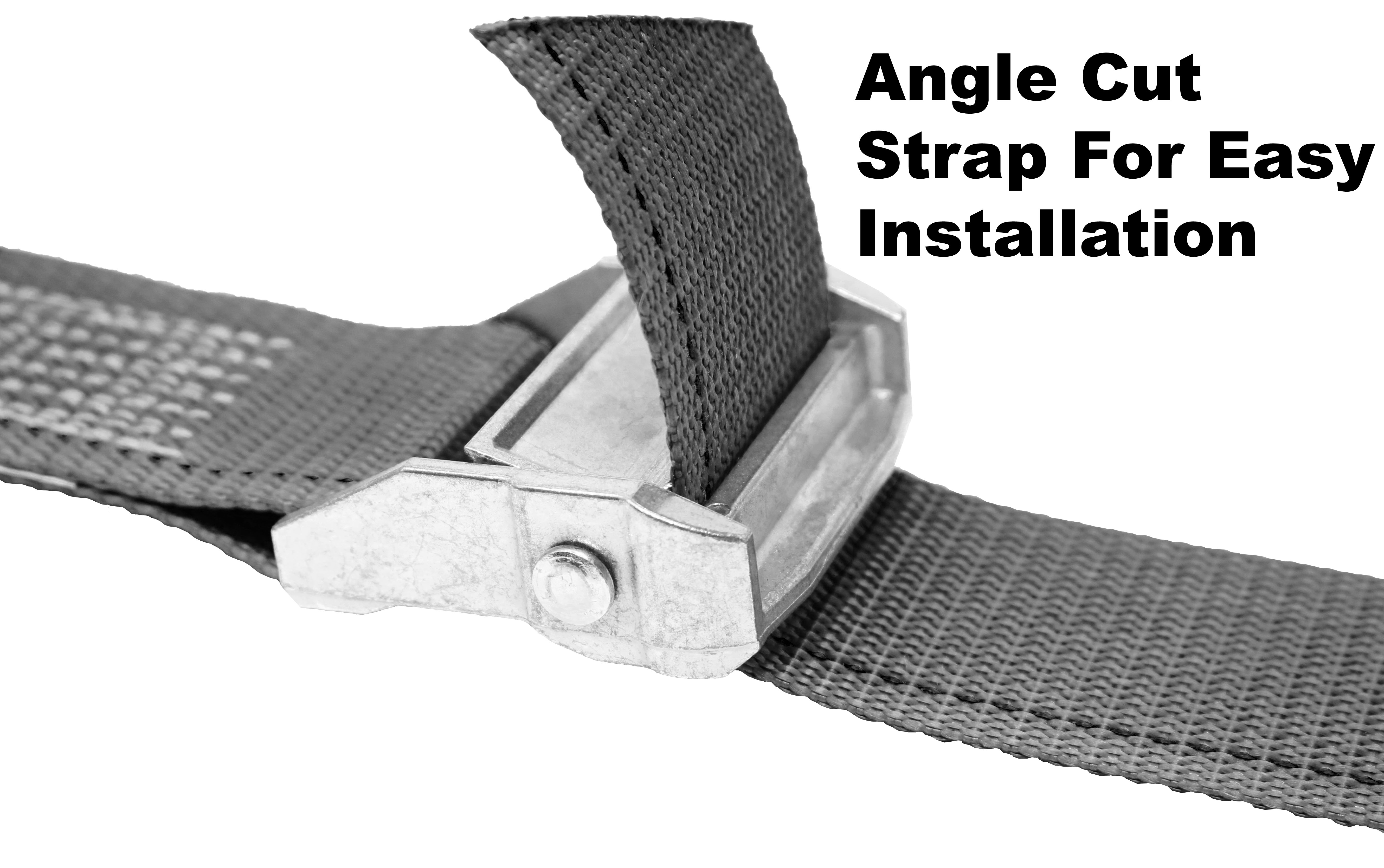 CustomTieDowns 2 Pack-2 inch x 20 Foot Cam Buckle Cinch Strap. Endless Loop ( No Hooks) 8559 - image 2 of 5