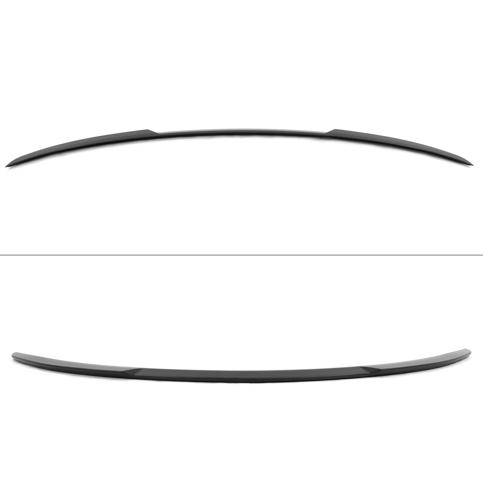 Ikon Motorsports Trunk Spoiler for 2020-2025 Tesla Model Y IKON Style ABS Rear Wing Lip Matte Black