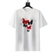 thumbnail image 2 of [Red T-shirt] Red Butterfly Women's T-shirt | Short Sleeve Round Neck, Casual Spring And Summer Top - Women's Plus Size, 2 of 6