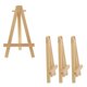 thumbnail image 2 of 24 unidades, soportes de exhibición de madera mini de 12,7 cm, caballetes, soportes de mesa Afortunado Sencillez, 2 of 4