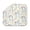 Pioneer Flower Floral, variant on Pioneer Flower Floral Print Pattern Dish Drying Mat for Kitchen 1 Pack, Ultra Absorbent Microfiber Dishes Drainer Mats,16"x18"