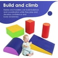 thumbnail image 2 of YRLLENSDAN 5-Piece Set Climbing Toys Couch Kids Foam Blocks Soft and Safe Baby/Toddler Climbing Toys for Crawling,Sliding Play Equipment Indoor, 2 of 7