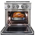 thumbnail image 4 of Vinotemp International Brama 30 Inch Freestanding Gas Range (Stainless), 4 of 9