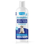 Vetnique Labs Dermabliss Anti Itch & Allergy Relief Medicated Dog Shampoo for Allergies and Itching with 1% Pramoxine Hcl, 16 oz.